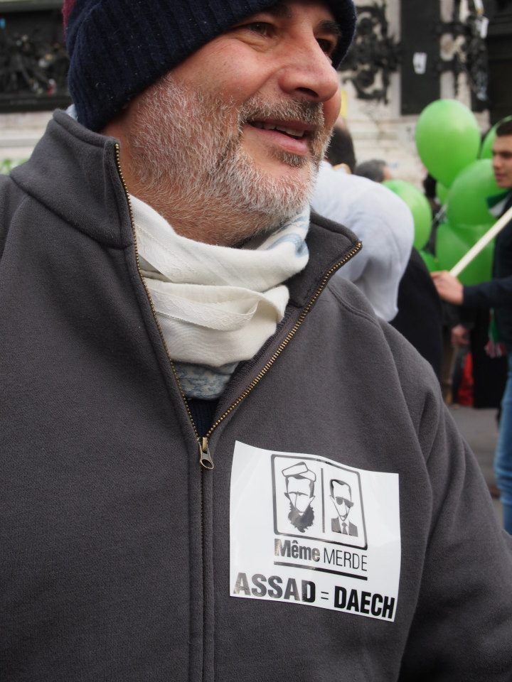 Paris 14/03/2015 : Marche "4 années de lutte contre les tyrannies de Bachar Al Assad et de Daech"