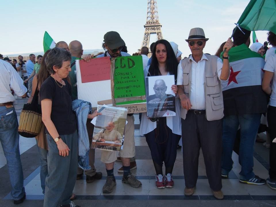 Paris 22/08/2015 : Rassemblement "2 ème Anniversaire du massacre de Ghouta de Damas"