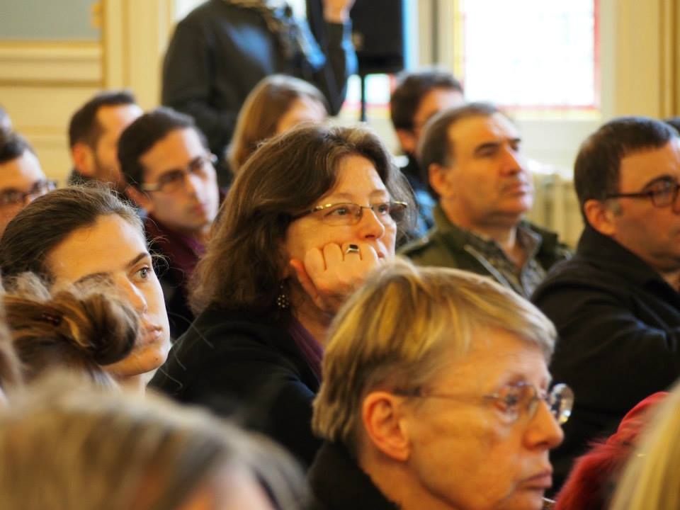 Paris 28/02/2015 : Conférence "Syrie, Irak, Etat islamique" Nicolas Henin et Bassma Kodmani