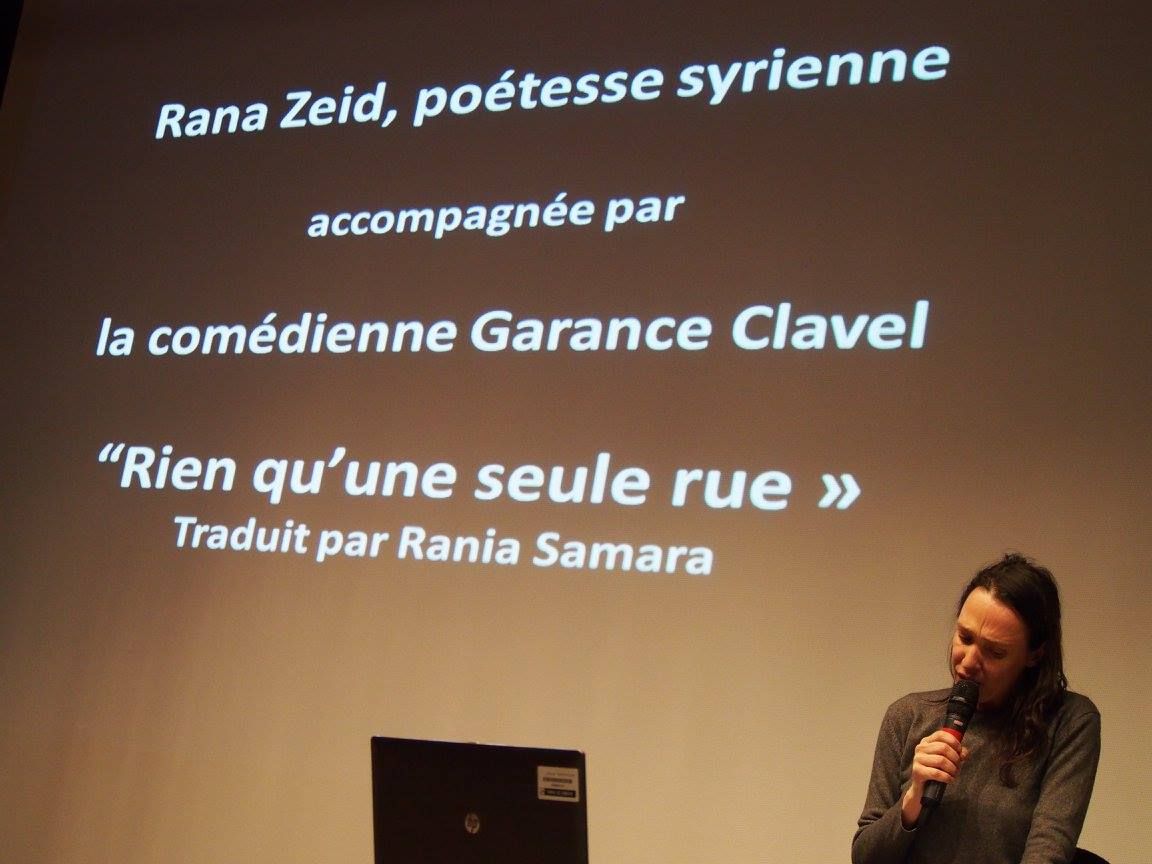 PARIS 07/03/2016 : HOMMAGE À LA FEMME SYRIENNE