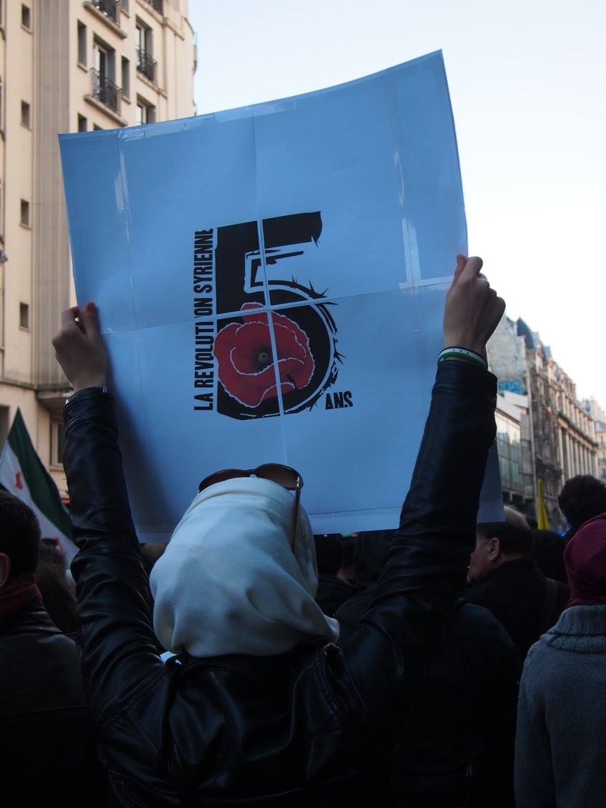 PARIS 12/03/2016 : MARCHE « 5 ANNÉES DE LUTTE »