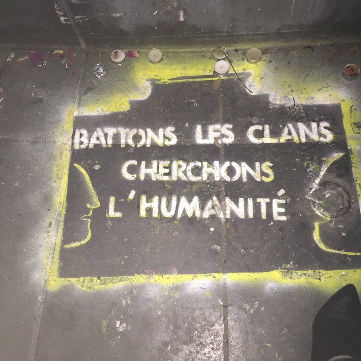 Paris 14/11/2015 : SYRIENS ET FRANÇAIS UNIS ET SOLIDAIRES FACE AU TERRORISME