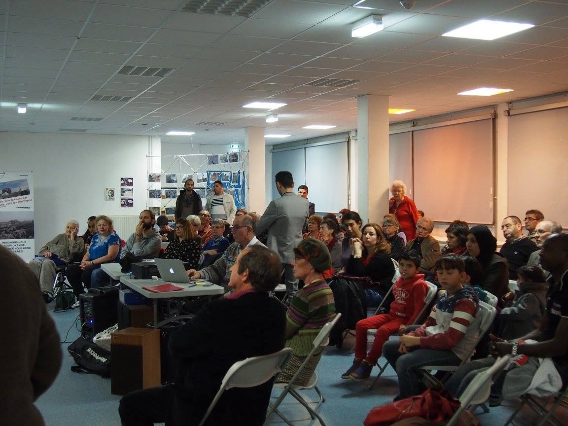 Rouen 12/11/2015 : Soirée de soutien au peuple syrien