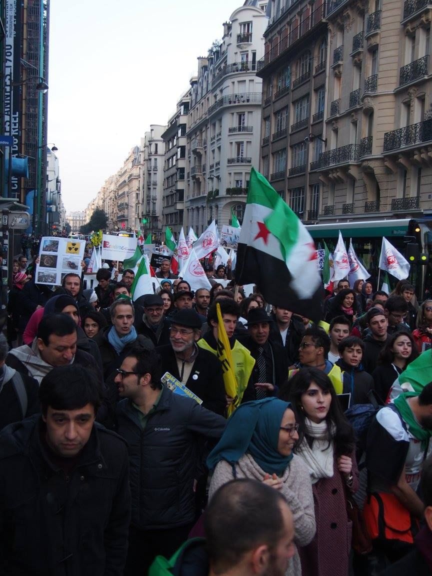 PARIS 12/03/2016 : MARCHE « 5 ANNÉES DE LUTTE »