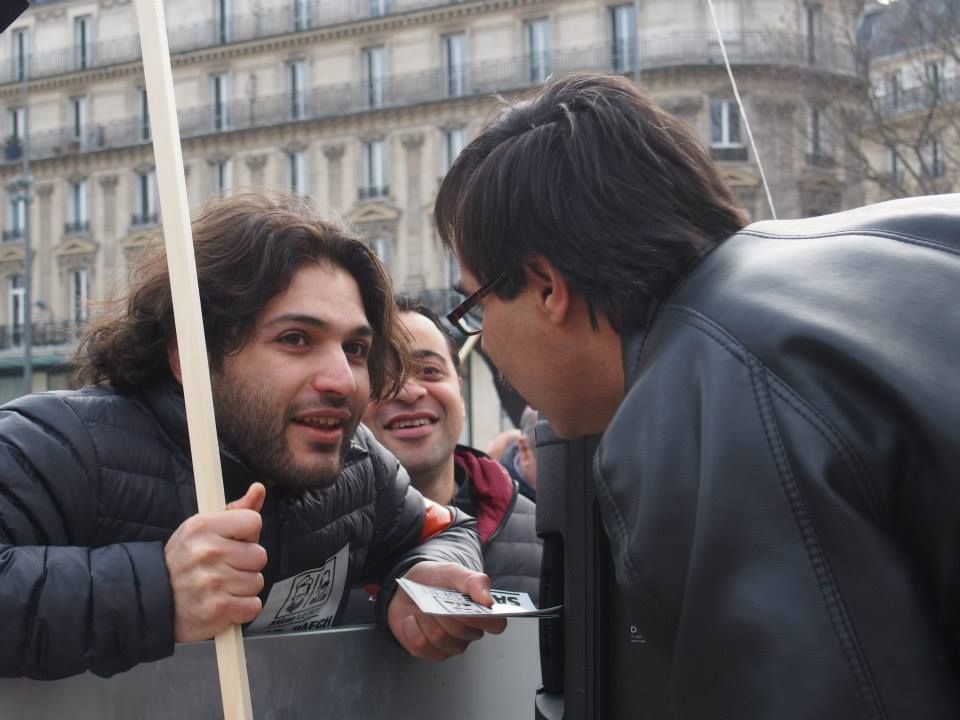 Paris 14/03/2015 : Marche "4 années de lutte contre les tyrannies de Bachar Al Assad et de Daech"