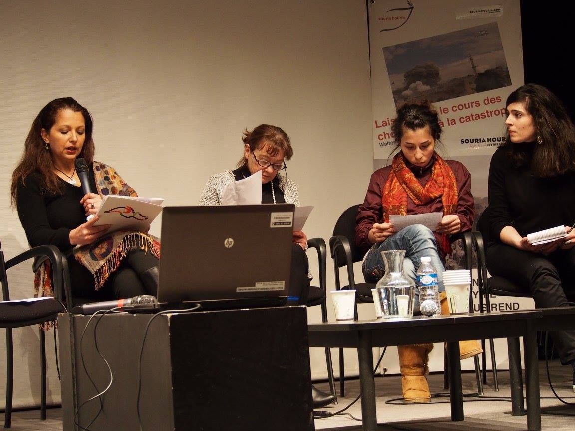 PARIS 07/03/2016 : HOMMAGE À LA FEMME SYRIENNE