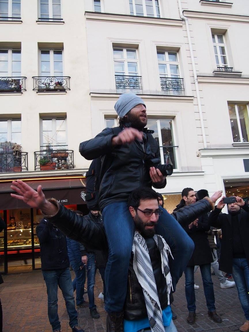 Paris 16/01/2015 : Rassemblement « 4 heures pour 4 millions d’enfants syriens privés d’école »