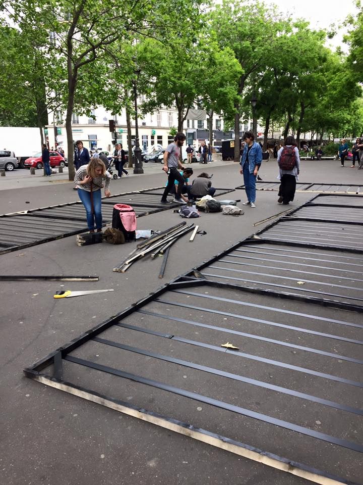 PARIS 11/06/2016 : "Manifestation " LES DÉTENUS D’ABORD / المعتقلون أولا"