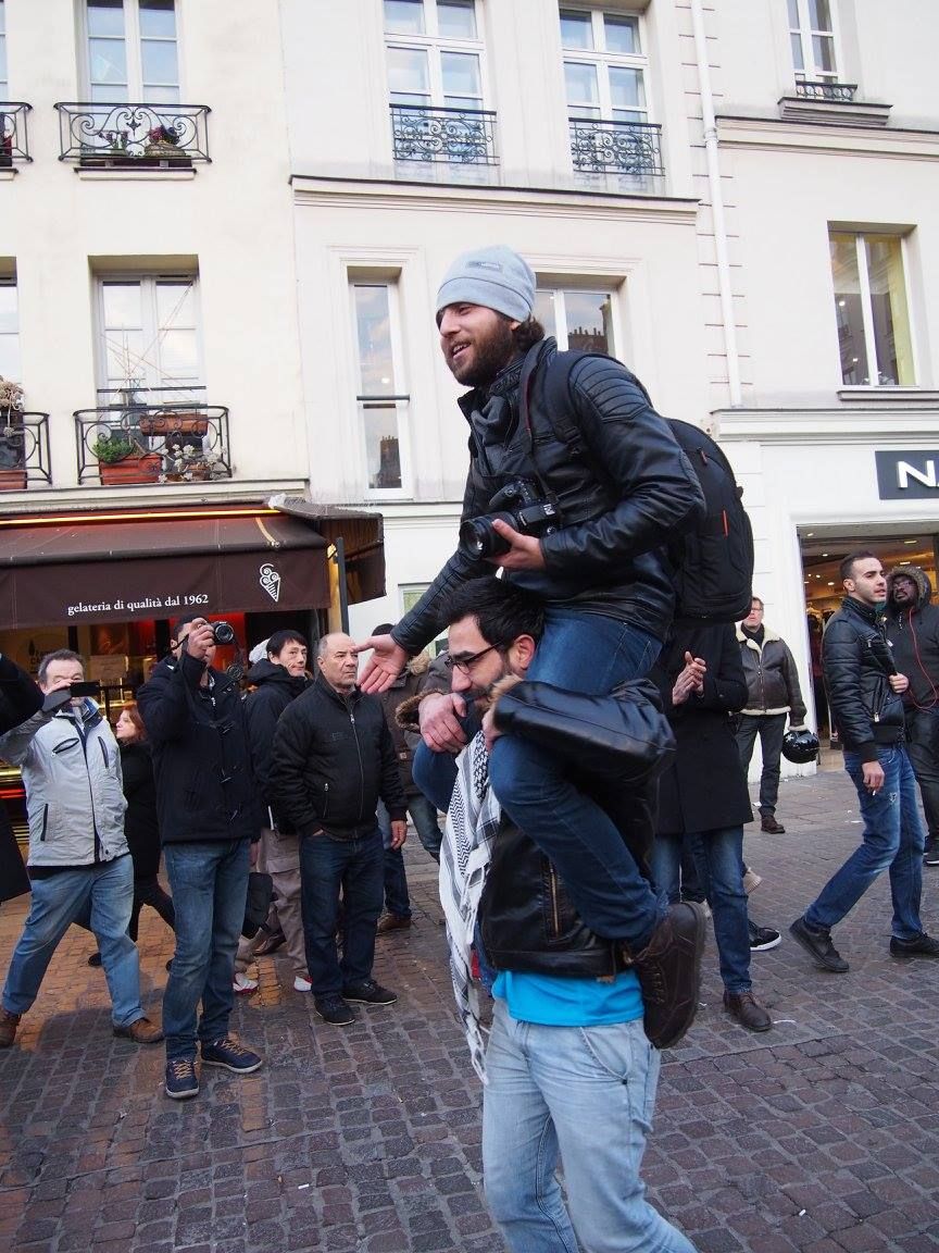 Paris 16/01/2015 : Rassemblement « 4 heures pour 4 millions d’enfants syriens privés d’école »