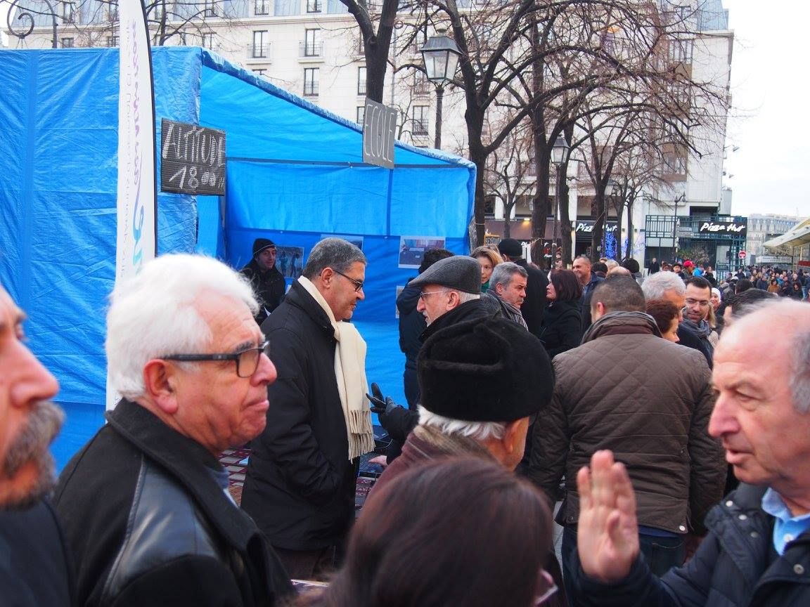 Paris 16/01/2015 : Rassemblement « 4 heures pour 4 millions d’enfants syriens privés d’école »