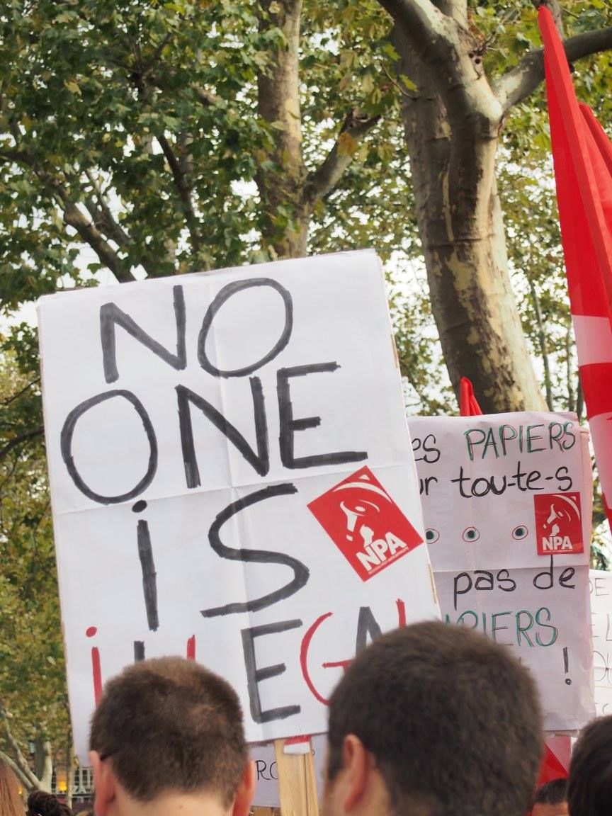 Paris 05/09/2015 : Rassemblement #PasEnNotreNom #Réfugiés #RefugeesDignity #OpenEurope