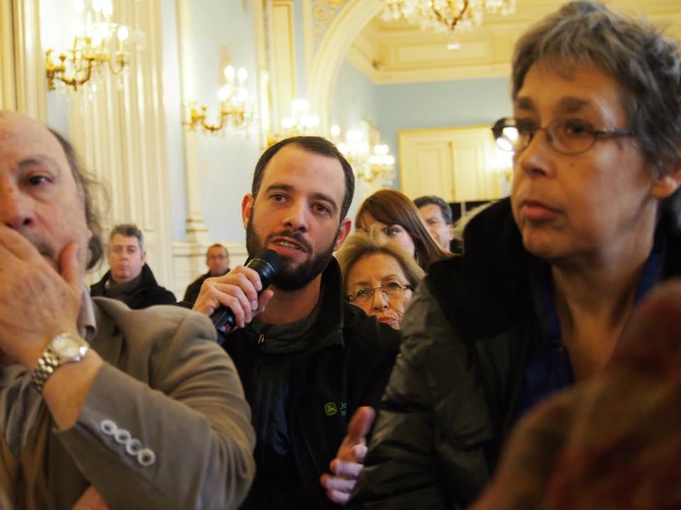 Paris 28/02/2015 : Conférence "Syrie, Irak, Etat islamique" Nicolas Henin et Bassma Kodmani