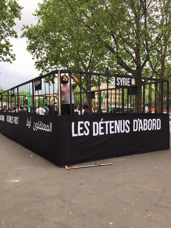 PARIS 11/06/2016 : "Manifestation " LES DÉTENUS D’ABORD / المعتقلون أولا"