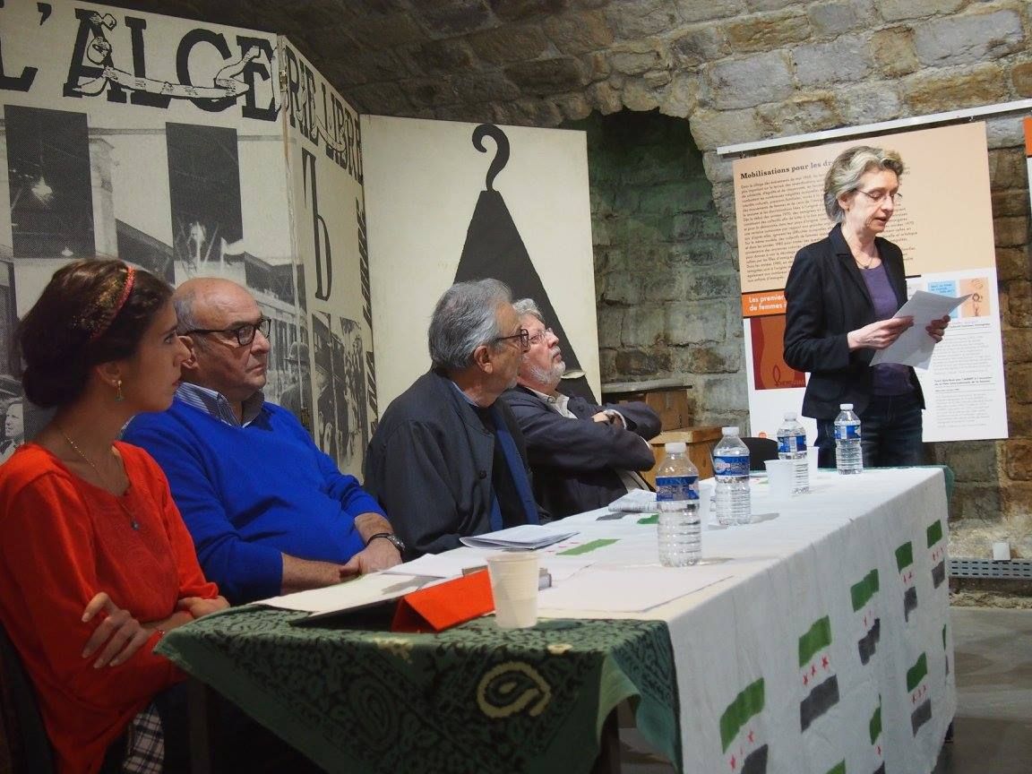 Paris 27/09/2015 : Les Dimanches de Souria Houria "La France et la question syrienne"