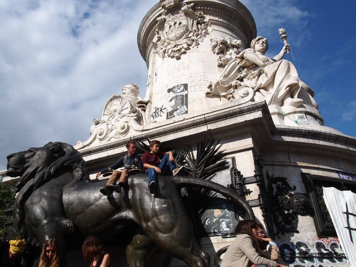 Paris 05/09/2015 : Rassemblement #PasEnNotreNom #Réfugiés #RefugeesDignity #OpenEurope