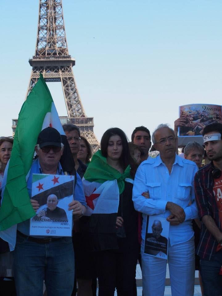 Paris 22/08/2015 : Rassemblement "2 ème Anniversaire du massacre de Ghouta de Damas"
