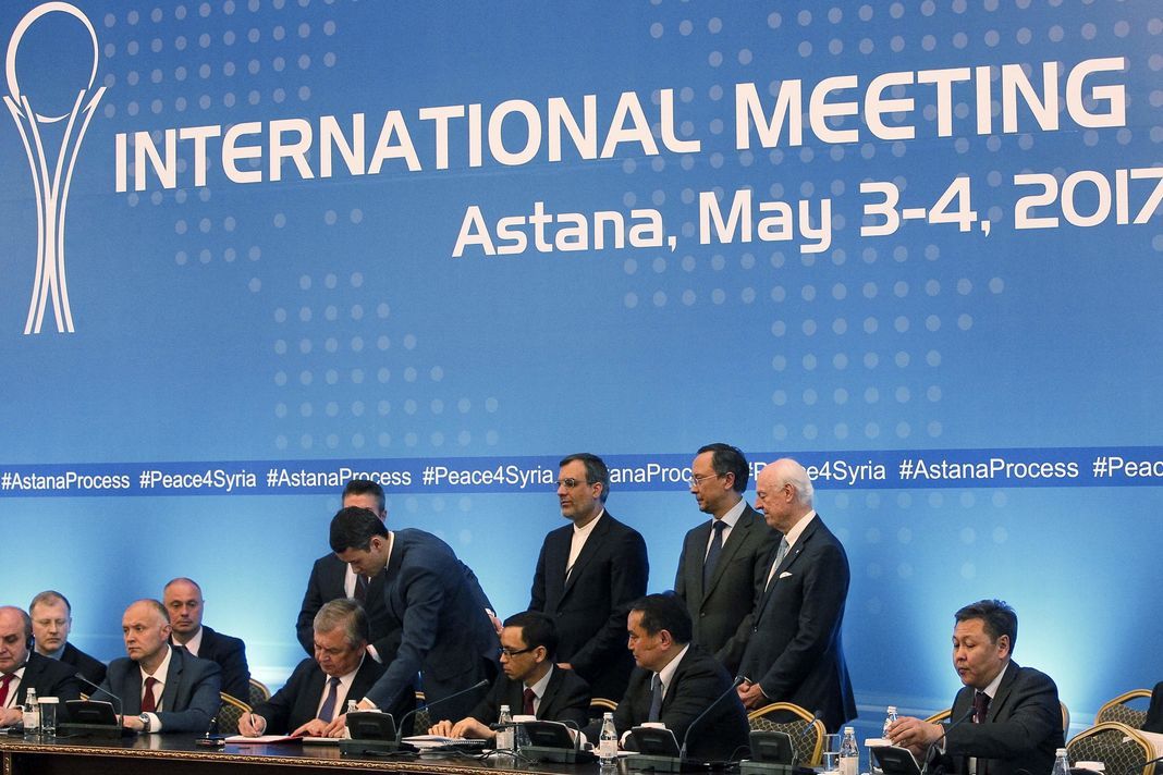 STANISLAV FILIPPOV / AFP A Astana, le 5 mai.