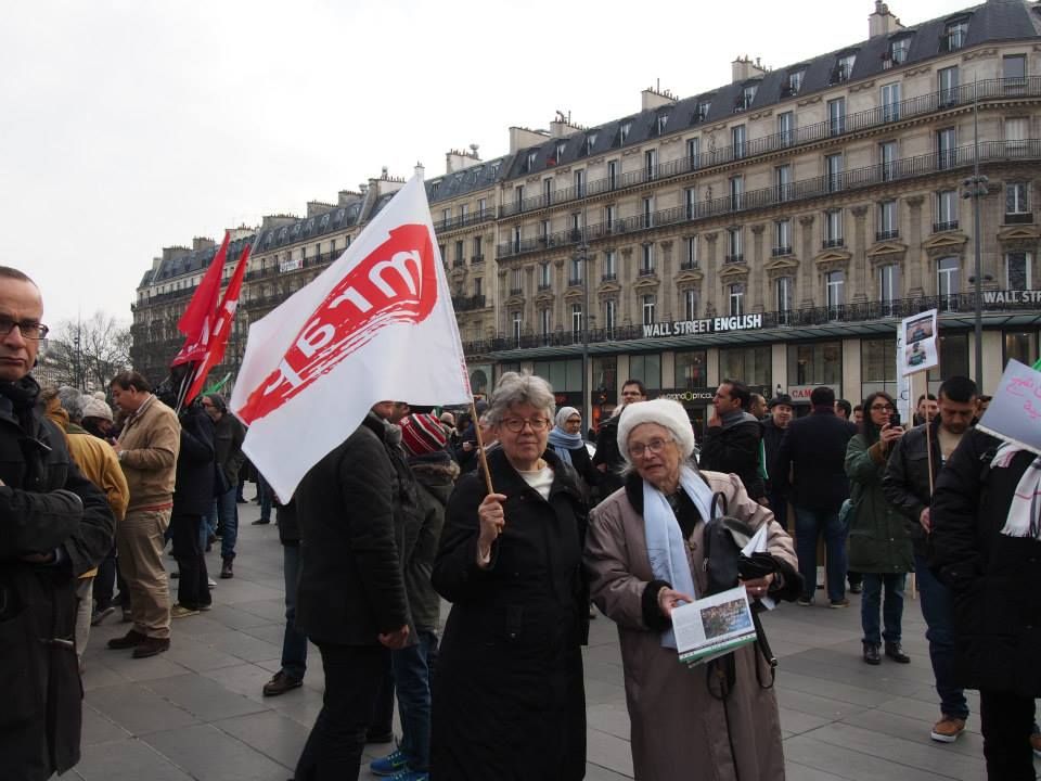 Paris 14/03/2015 : Marche "4 années de lutte contre les tyrannies de Bachar Al Assad et de Daech"