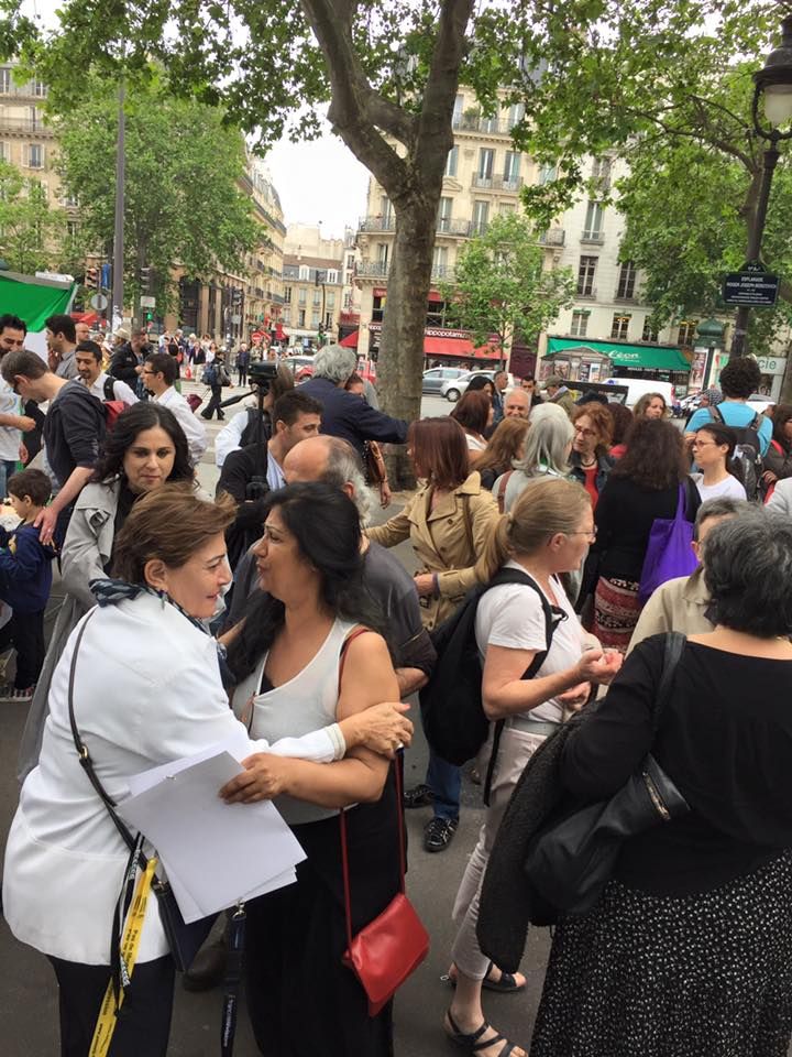 PARIS 11/06/2016 : "Manifestation " LES DÉTENUS D’ABORD / المعتقلون أولا"