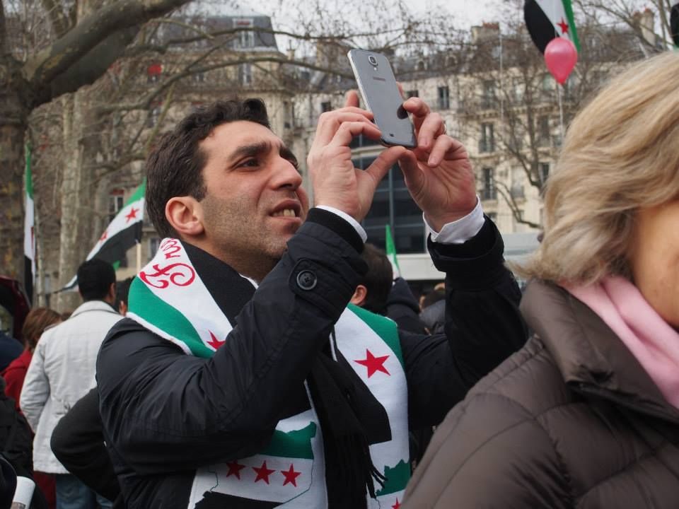 Paris 14/03/2015 : Marche "4 années de lutte contre les tyrannies de Bachar Al Assad et de Daech"