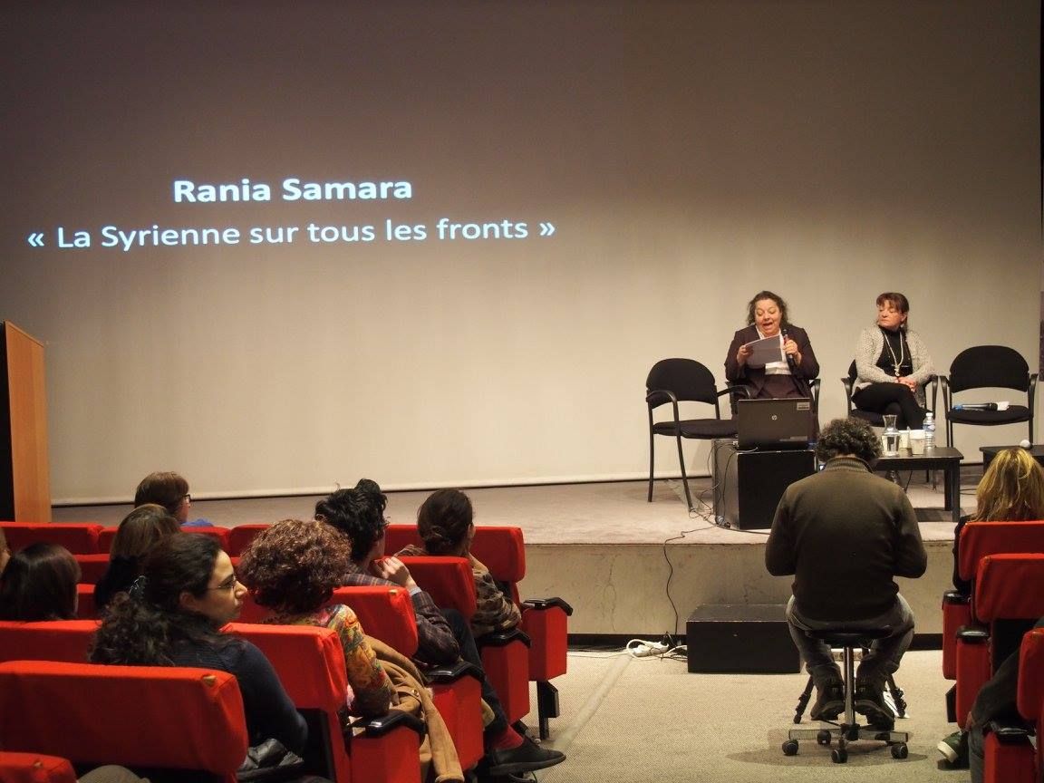 PARIS 07/03/2016 : HOMMAGE À LA FEMME SYRIENNE