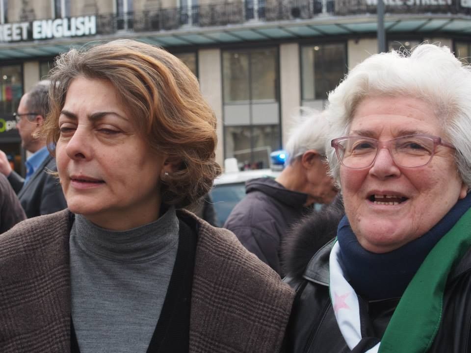 Paris 14/03/2015 : Marche "4 années de lutte contre les tyrannies de Bachar Al Assad et de Daech"
