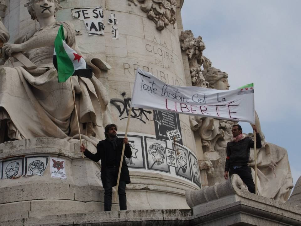 Paris 14/03/2015 : Marche "4 années de lutte contre les tyrannies de Bachar Al Assad et de Daech"