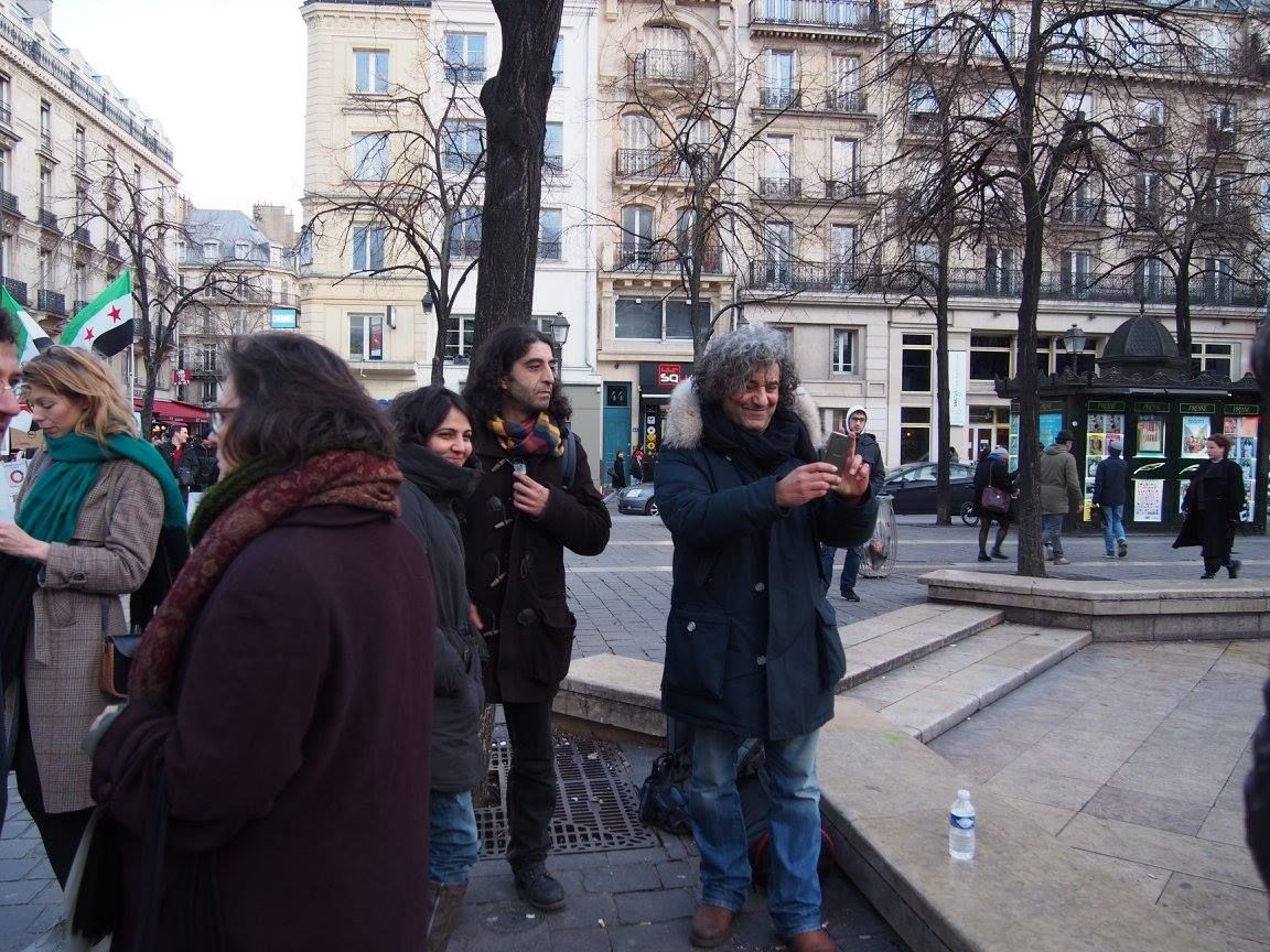 Paris 16/01/2015 : Rassemblement « 4 heures pour 4 millions d’enfants syriens privés d’école »