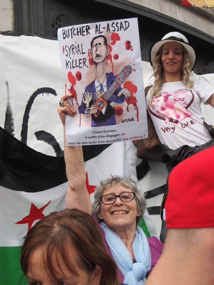 Paris 05/09/2015 : Rassemblement #PasEnNotreNom #Réfugiés #RefugeesDignity #OpenEurope