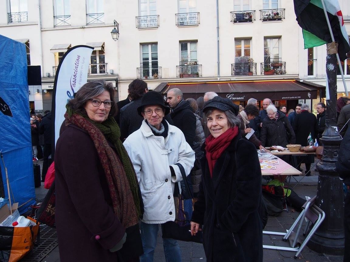 Paris 16/01/2015 : Rassemblement « 4 heures pour 4 millions d’enfants syriens privés d’école »