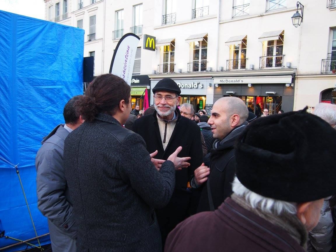 Paris 16/01/2015 : Rassemblement « 4 heures pour 4 millions d’enfants syriens privés d’école »
