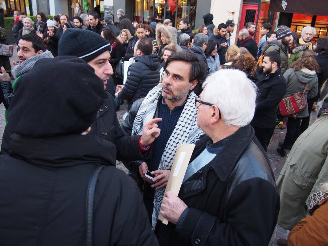 Paris 16/01/2015 : Rassemblement « 4 heures pour 4 millions d’enfants syriens privés d’école »