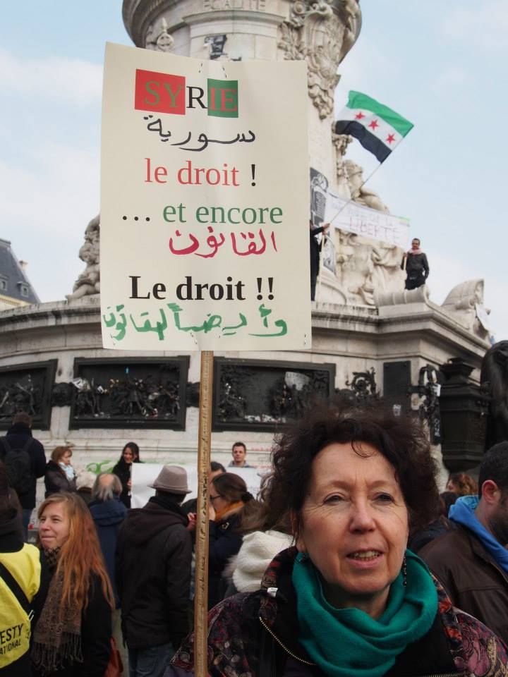 Paris 14/03/2015 : Marche "4 années de lutte contre les tyrannies de Bachar Al Assad et de Daech"