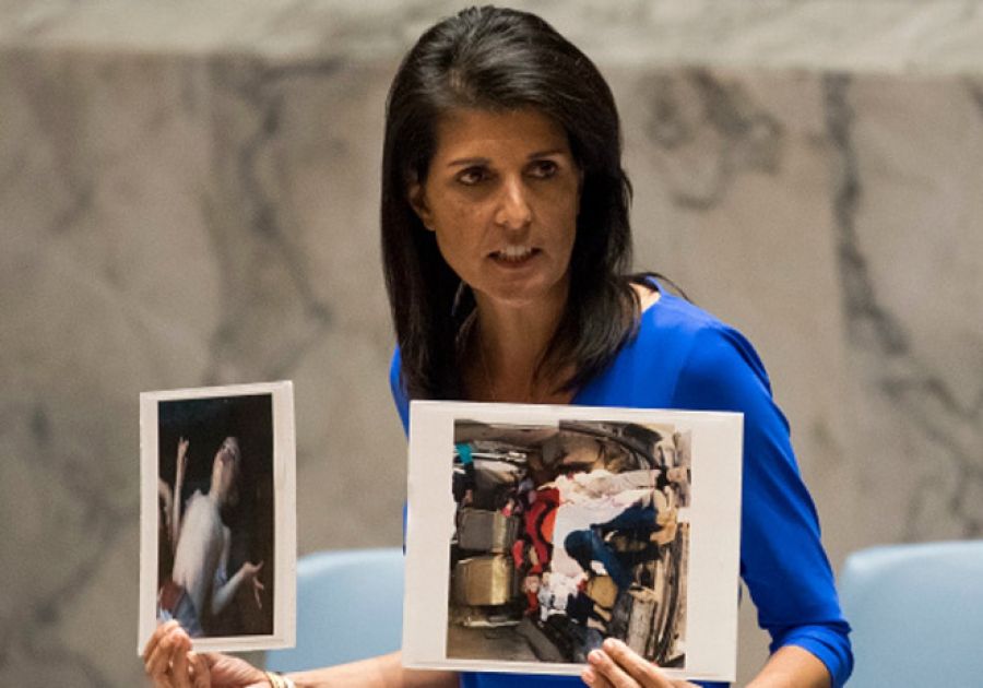 US UN Ambassador: Tens of Thousands of Syrians Are Subjected to Violence & Inhumane Conditions in Assad’s Prisons
