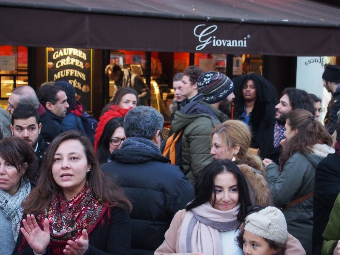Paris 16/01/2015 : Rassemblement « 4 heures pour 4 millions d’enfants syriens privés d’école »