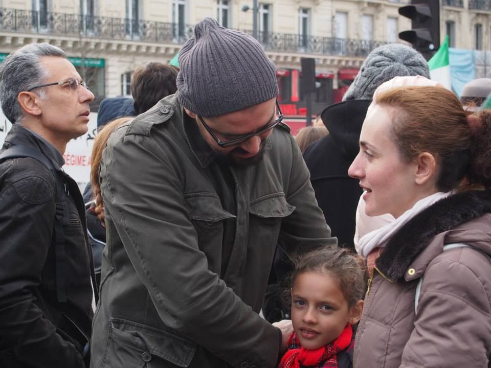 Paris 14/03/2015 : Marche "4 années de lutte contre les tyrannies de Bachar Al Assad et de Daech"