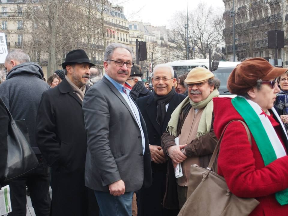 Paris 14/03/2015 : Marche "4 années de lutte contre les tyrannies de Bachar Al Assad et de Daech"