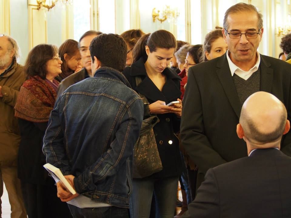 Paris 28/02/2015 : Conférence "Syrie, Irak, Etat islamique" Nicolas Henin et Bassma Kodmani