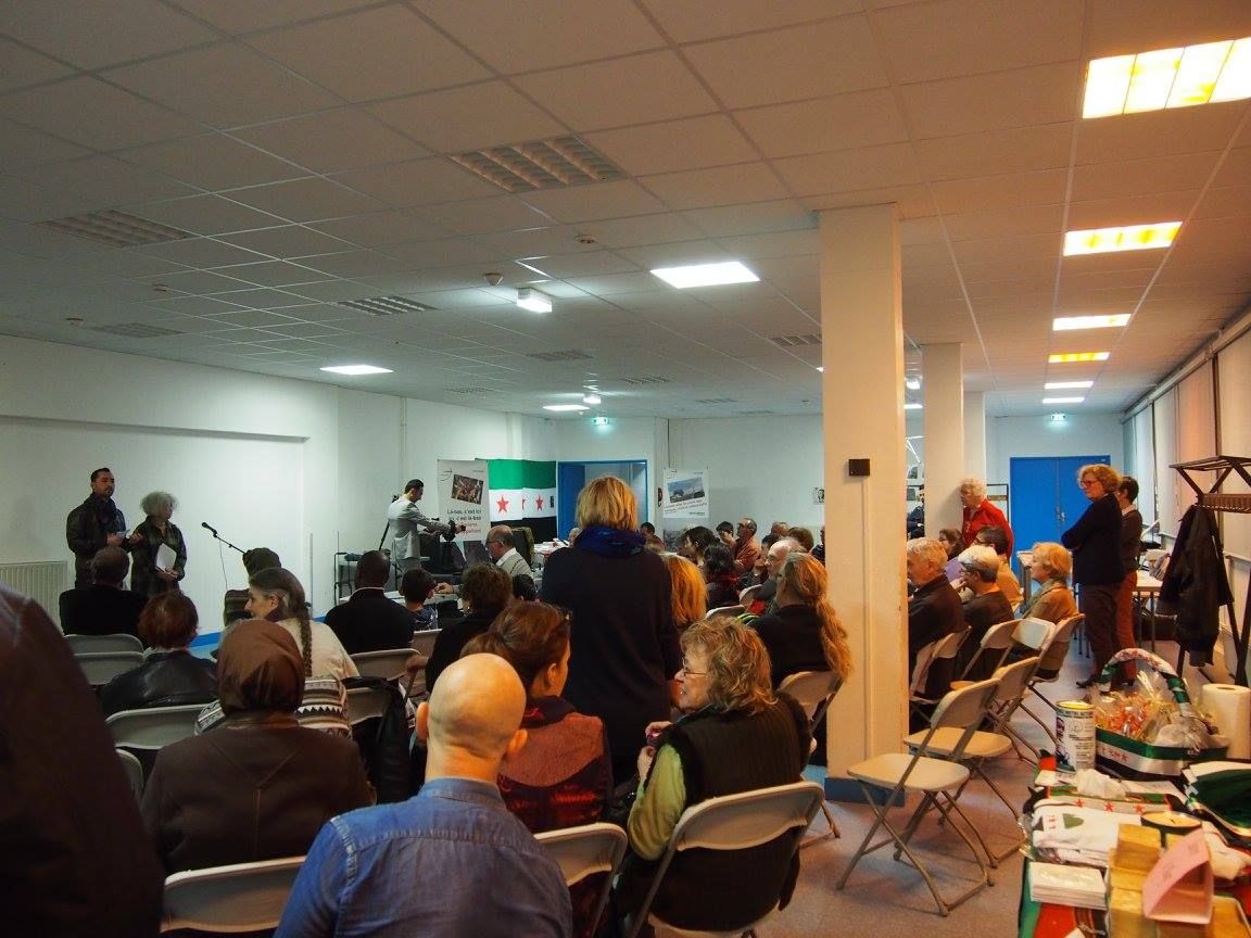 Rouen 12/11/2015 : Soirée de soutien au peuple syrien