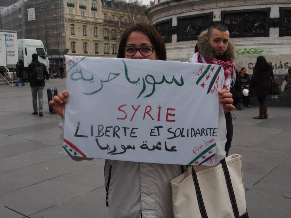 Paris 14/03/2015 : Marche "4 années de lutte contre les tyrannies de Bachar Al Assad et de Daech"