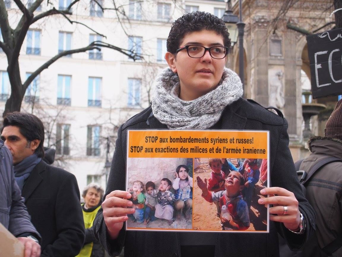 Paris 16/01/2015 : Rassemblement « 4 heures pour 4 millions d’enfants syriens privés d’école »