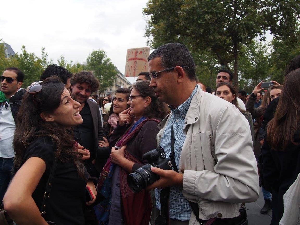 Paris 05/09/2015 : Rassemblement #PasEnNotreNom #Réfugiés #RefugeesDignity #OpenEurope
