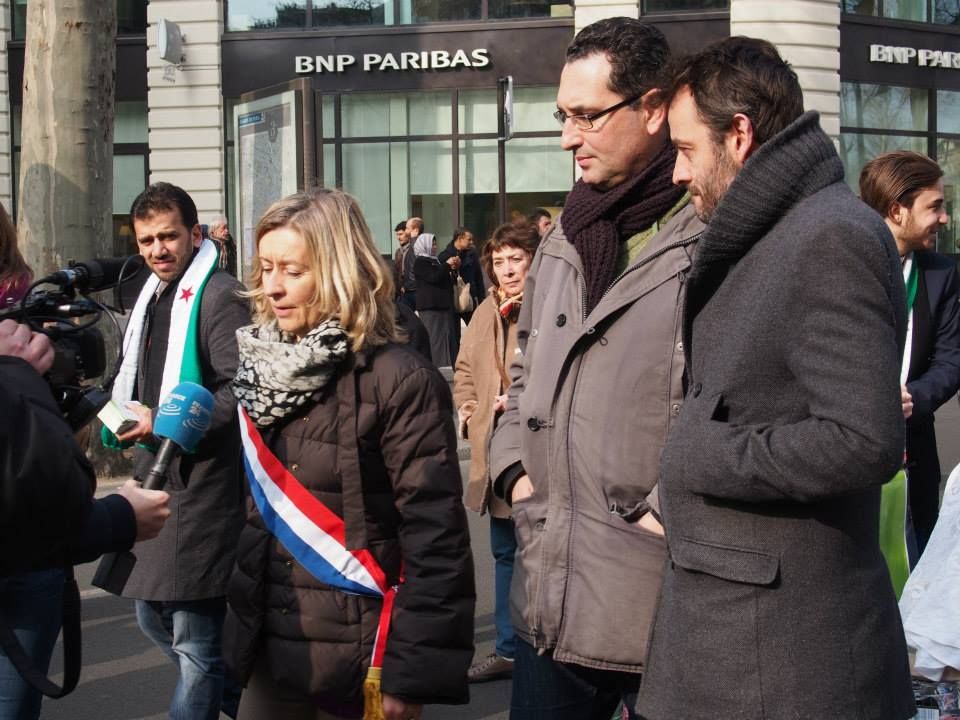 Paris 14/03/2015 : Marche "4 années de lutte contre les tyrannies de Bachar Al Assad et de Daech"