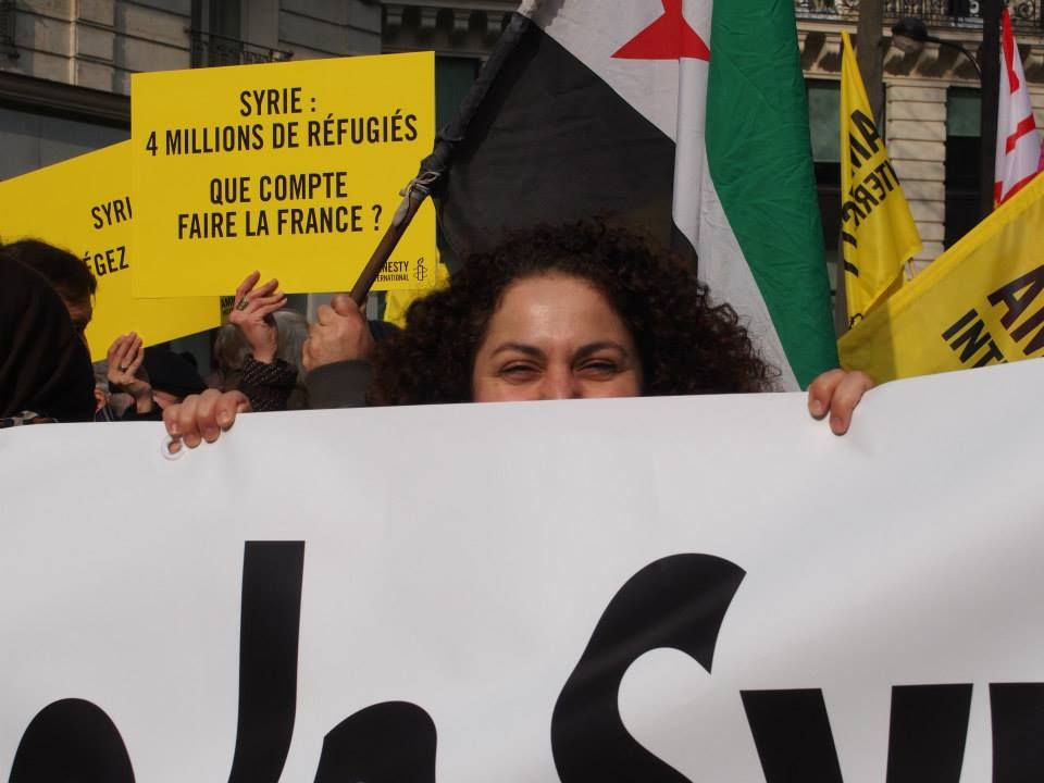 Paris 14/03/2015 : Marche "4 années de lutte contre les tyrannies de Bachar Al Assad et de Daech"