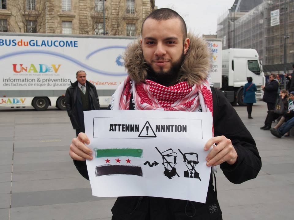Paris 14/03/2015 : Marche "4 années de lutte contre les tyrannies de Bachar Al Assad et de Daech"