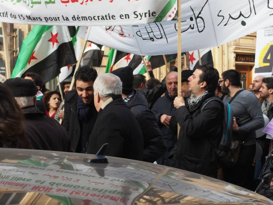 Paris 14/03/2015 : Marche "4 années de lutte contre les tyrannies de Bachar Al Assad et de Daech"