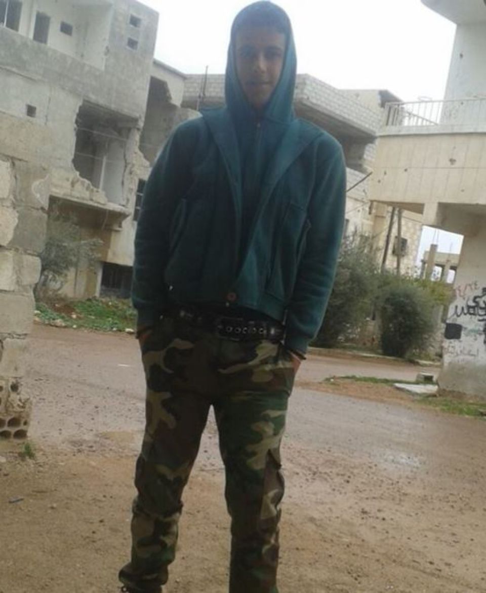 Moawyah Sayasneh, adolescent torturé pour avoir tagué le premier slogan anti-Assad.