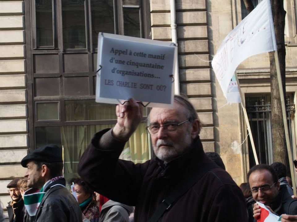 Paris 14/03/2015 : Marche "4 années de lutte contre les tyrannies de Bachar Al Assad et de Daech"