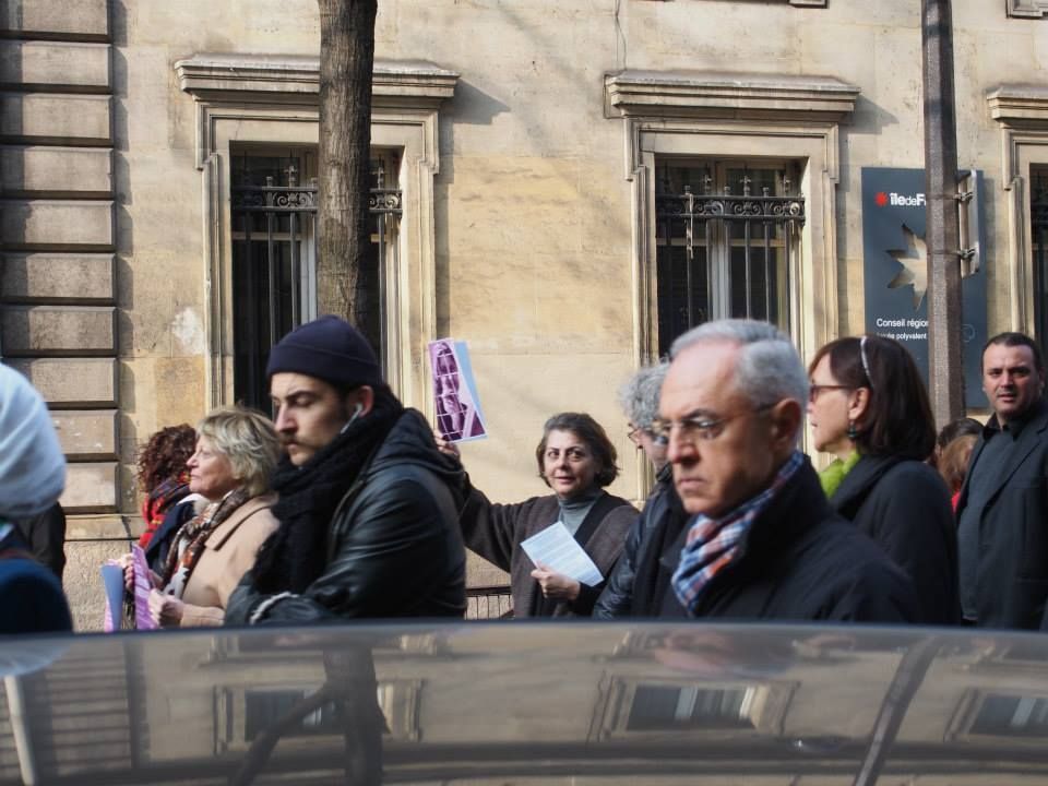 Paris 14/03/2015 : Marche "4 années de lutte contre les tyrannies de Bachar Al Assad et de Daech"