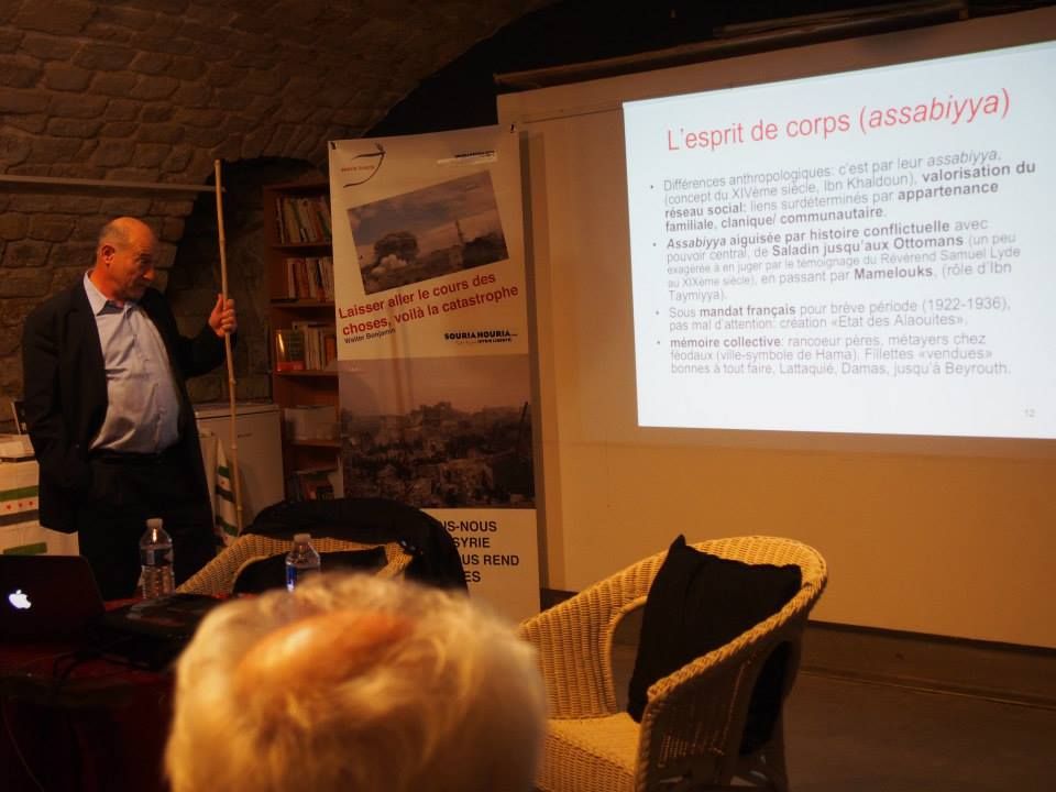 Paris 22/02/2015 : Les Dimanches de Souria Houria « Syrie : Démographie et politique Quelles perspectives d’avenir ? »